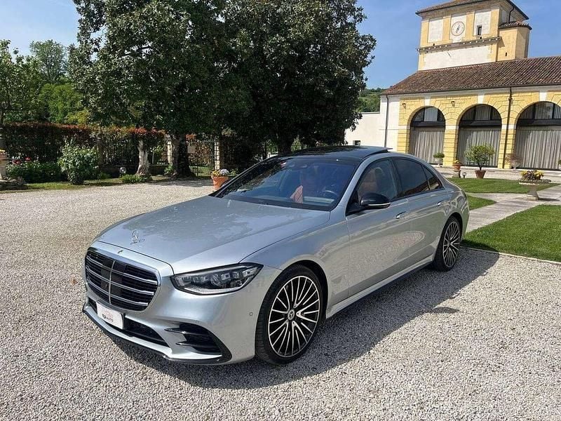 Usata Mercedes S500 Premium Plus 435 CV (319 kW) 2021 Argento Berlina