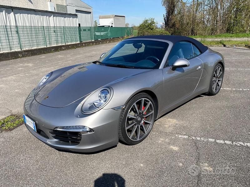 Usata Porsche 911 Carrera S Cabriolet 2012 Grigio Cabrio