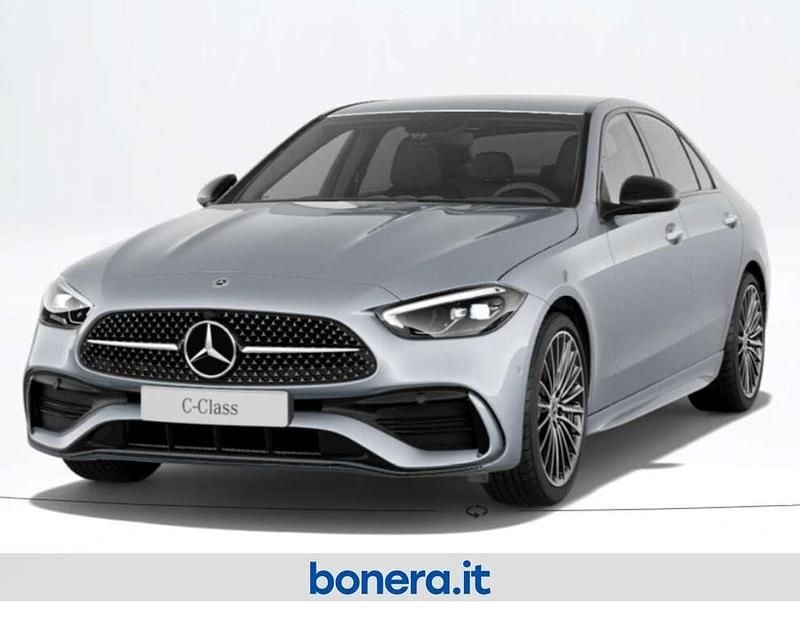 Nuova Mercedes C220 Advanced 197 CV (144 kW) 2025 Argento Berlina
