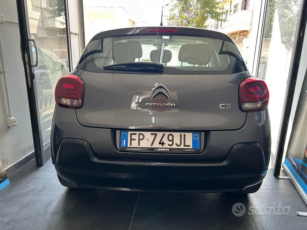 Usata Citroën C3 Feel 68 CV (50 kW) 2018 Grigio Utilitaria