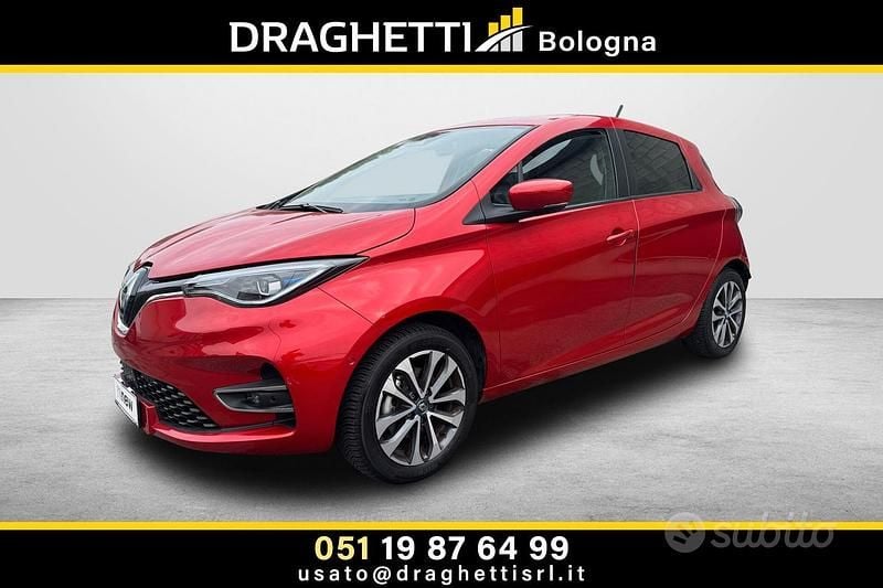 Usata Renault Zoe Life 80 kW (109 CV) 2021 Rosso Utilitaria