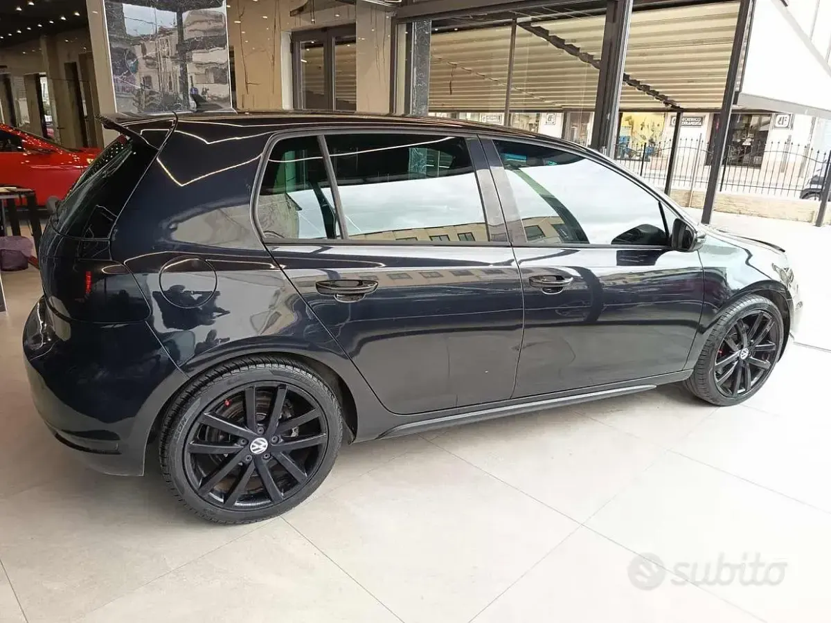Usata VW Golf VI GTD 170 CV (125 kW) 2011 Nero Utilitaria