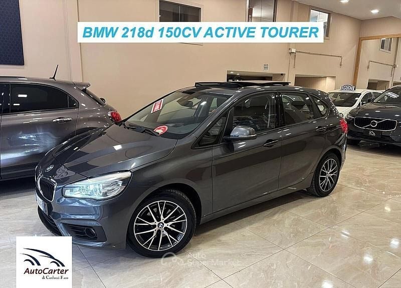 Usata BMW 218 Efficient Dynamics 150 CV (110 kW) 2015 Grigio Monovolume