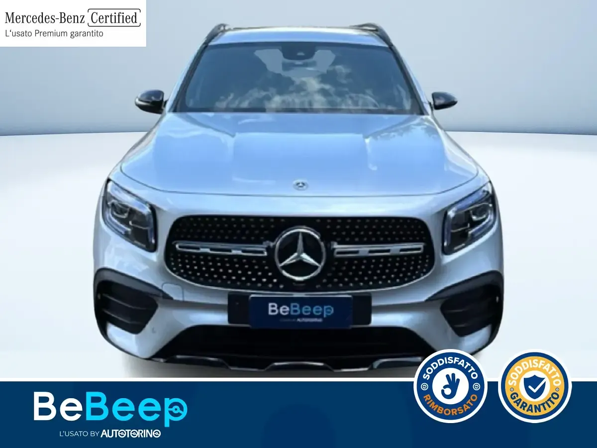 Usata Mercedes GLB200 Advanced Plus 150 CV (110 kW) 2023 Argento metallizzato SUV