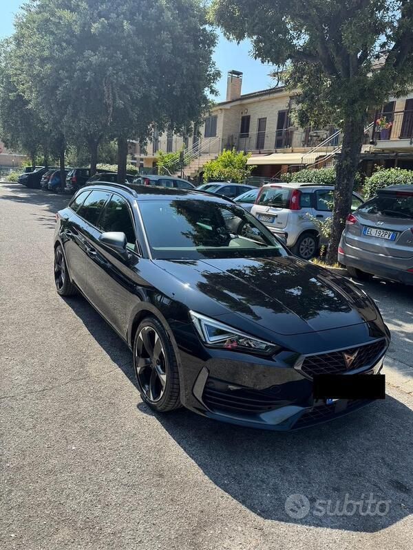 Usata Cupra Leon 150 CV (110 kW) 2023 Nero Station wagon