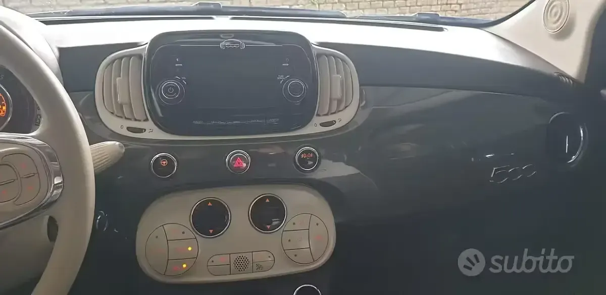 Usata Fiat 500 Lounge 69 CV (50 kW) 2020 Grigio Berlina