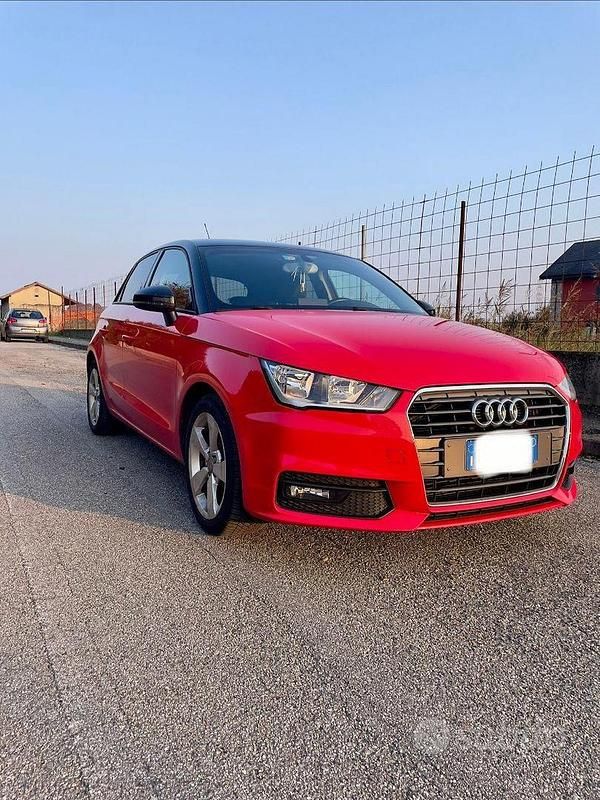 Usata Audi A1 Sport 90 CV (66 kW) 2016 Rosso Utilitaria
