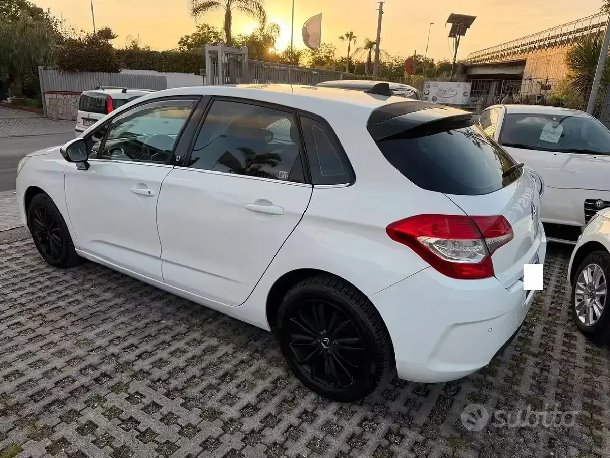Usata Citroën C4 Seduction 92 CV (67 kW) 2014 Bianco Berlina