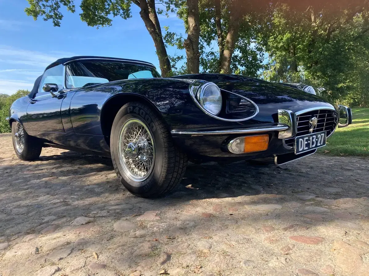 Usata Jaguar E-Type 268 CV (197 kW) 1973 Blu Cabrio