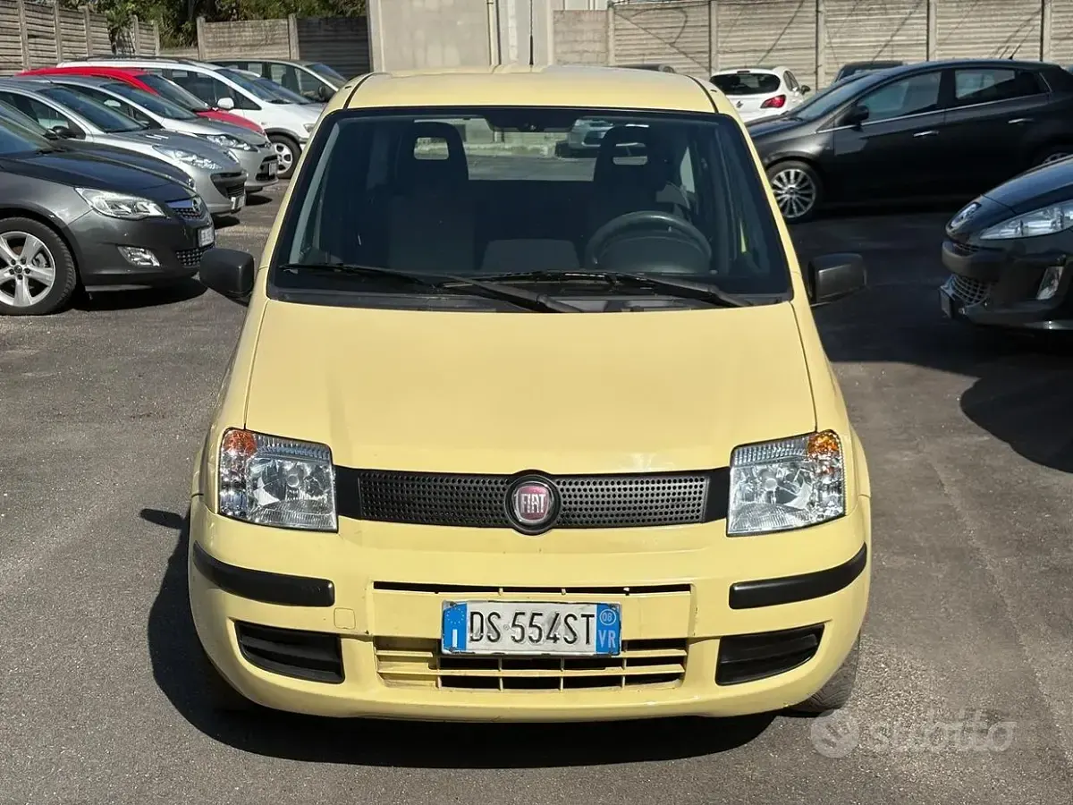 Usata Fiat Panda Active 54 CV (39 kW) 2008 Giallo Utilitaria