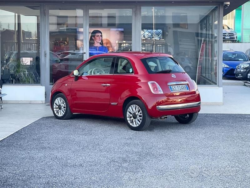 Usata Fiat 500 69 CV (50 kW) 2015 Rosso Berlina