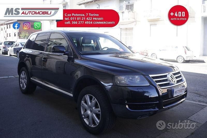 Usata VW Touareg Exclusive 174 CV (127 kW) 2006 Nero SUV