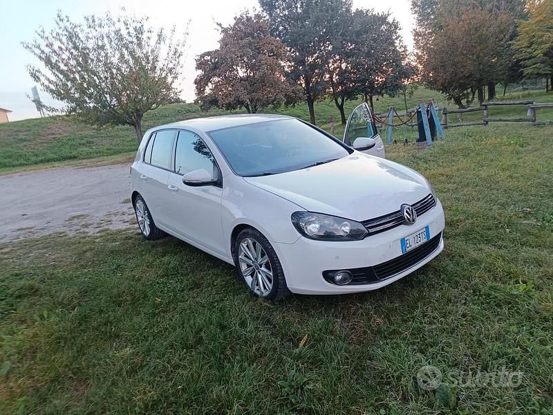 Usata VW Golf VII 2012 Bianco Berlina