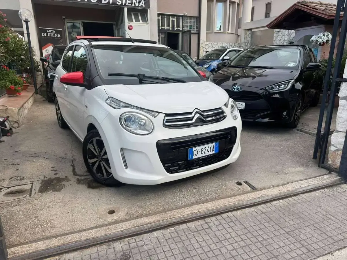 Usata Citroën C1 Feel 69 CV (50 kW) 2017 Bianco Utilitaria