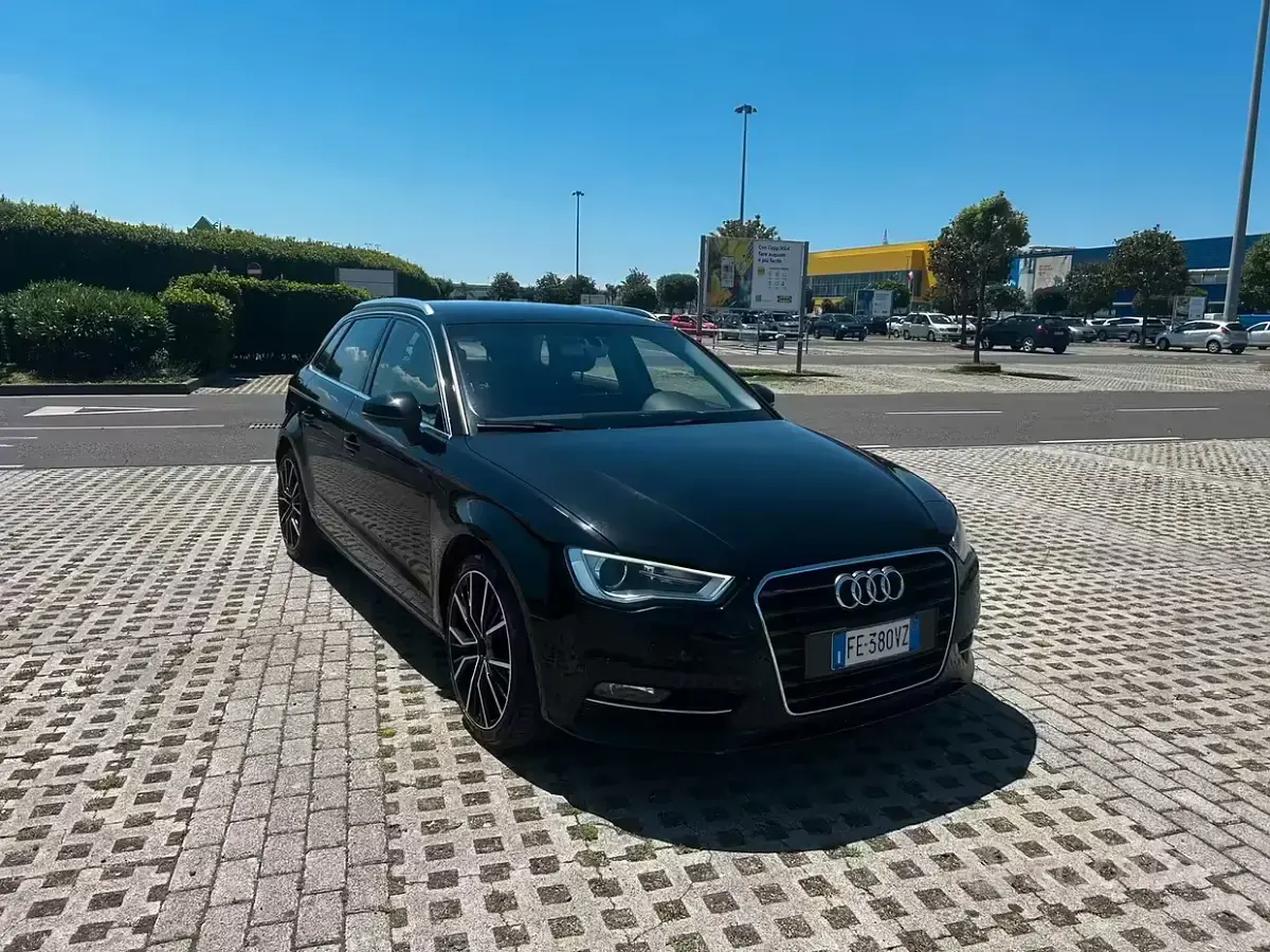 Usata Audi A3 110 CV (80 kW) 2016 Nero Berlina