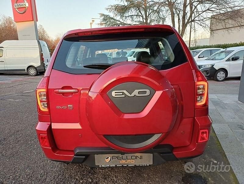 Usata EVO Evo 5 126 CV (92 kW) 2021 Rosso SUV
