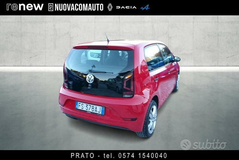 Usata VW up! take up! 60 CV (44 kW) 2018 Rosso dinamico Utilitaria