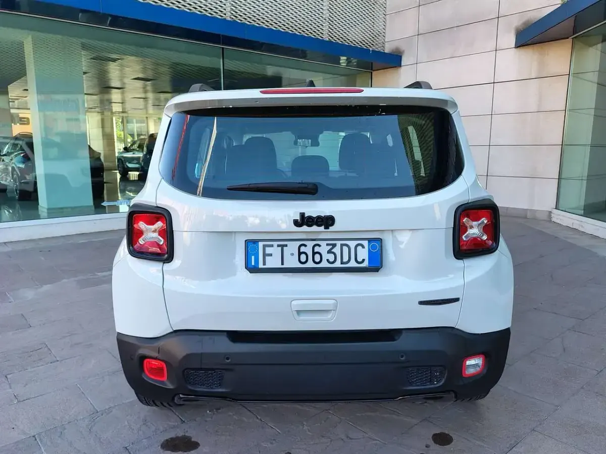 Usata Jeep Renegade Limited 140 CV (102 kW) 2018 Bianco SUV