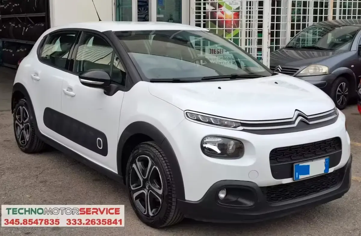 Usata Citroën C3 83 CV (61 kW) 2020 Bianco Utilitaria