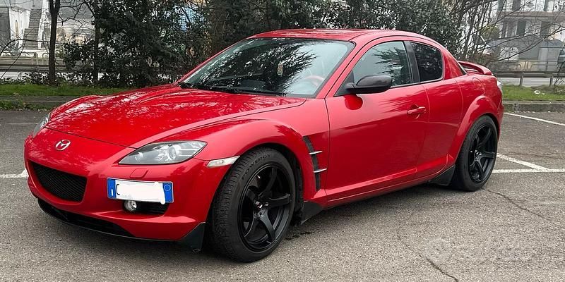 Usata Mazda RX8 246 CV (180 kW) 2004 Rosso Coupé