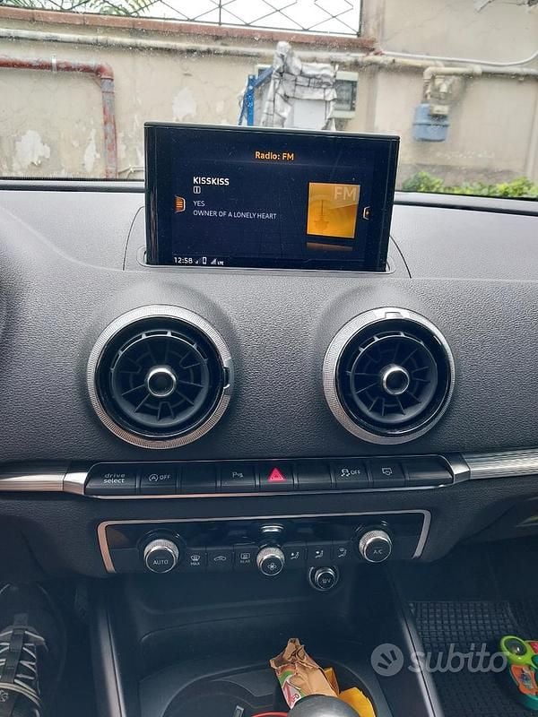 Usata Audi A3 116 CV (85 kW) 2018 Nero Berlina