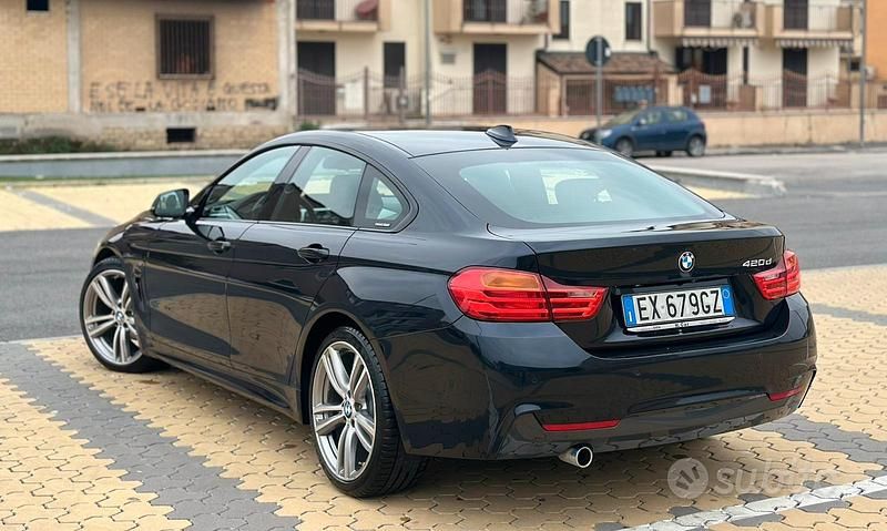 Usata BMW 420 M Sport 184 CV (135 kW) 2015 Blu Berlina