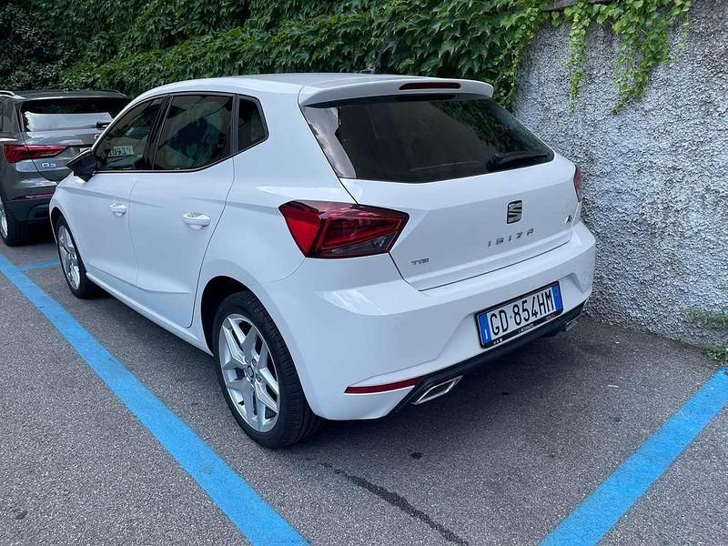 Usata Seat Ibiza FR 90 CV (66 kW) 2021 Bianco Utilitaria