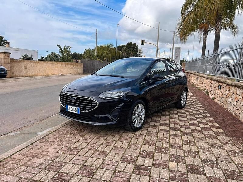 Usata Ford Fiesta Titanium 125 CV (91 kW) 2022 Nero Berlina