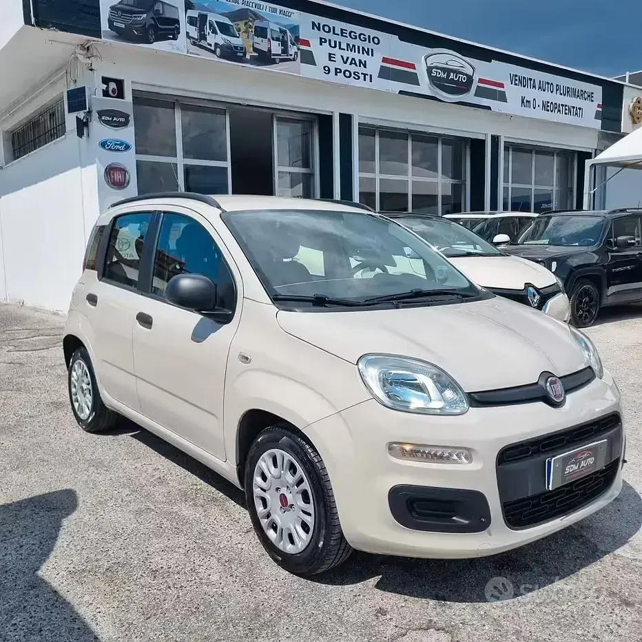 Usata Fiat Panda Easy 69 CV (50 kW) 2014 Beige Utilitaria