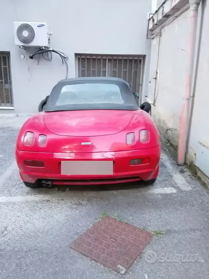 Usata Fiat Barchetta 131 CV (96 kW) 1998 Rosso Cabrio