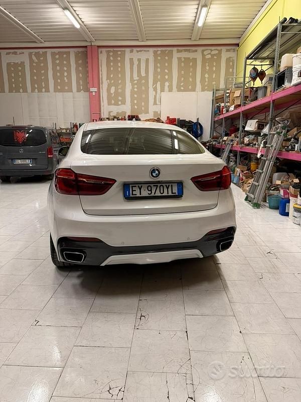 Begagnad BMW X6 M Sport 245 HK (180 kW) 2015 Vit SUV