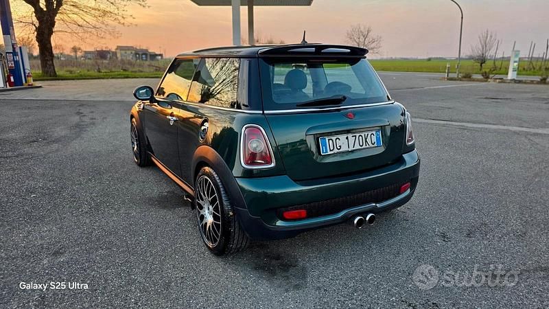 Usata Mini Cooper S Chili 174 CV (127 kW) 2007 Verde Utilitaria