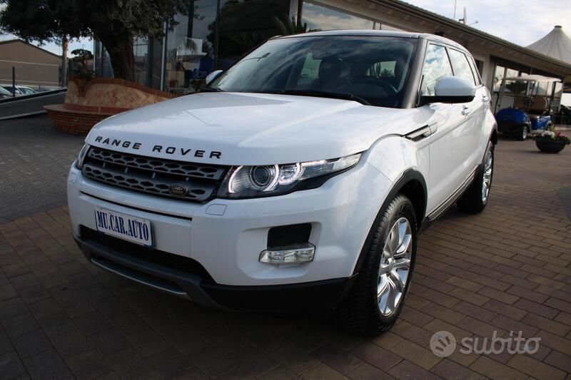 Bianco Usata 2014 Land Rover Range Rover evoque SUV | 15.500 € (Cara) - Immagine 1/4