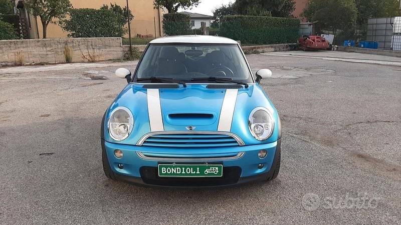 Usata Mini Cooper S 163 CV (119 kW) 2003 Blu Utilitaria