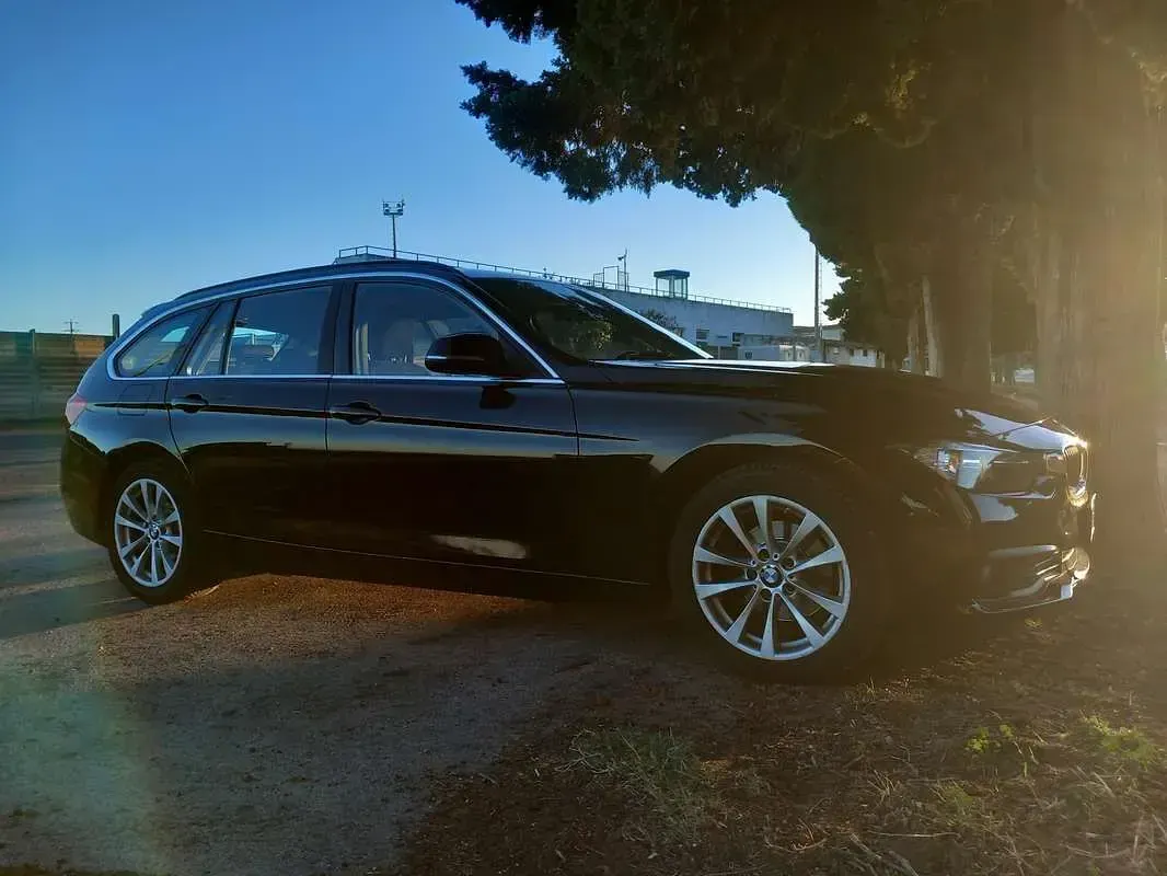 Usata BMW 316 Advantage 116 CV (85 kW) 2016 Nero Station wagon