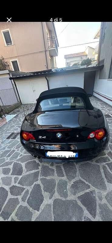 Usata BMW Z4 192 CV (141 kW) 2003 Nero Cabrio