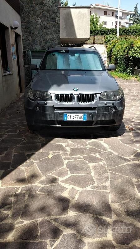 Usata BMW X3 150 CV (110 kW) 2004 Grigio SUV