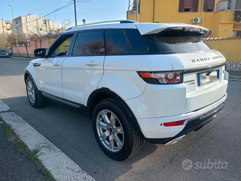 Usata Land Rover Range Rover evoque 2012 Bianco SUV