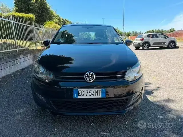 Usata VW Polo Comfortline 86 CV (63 kW) 2011 Nero Utilitaria