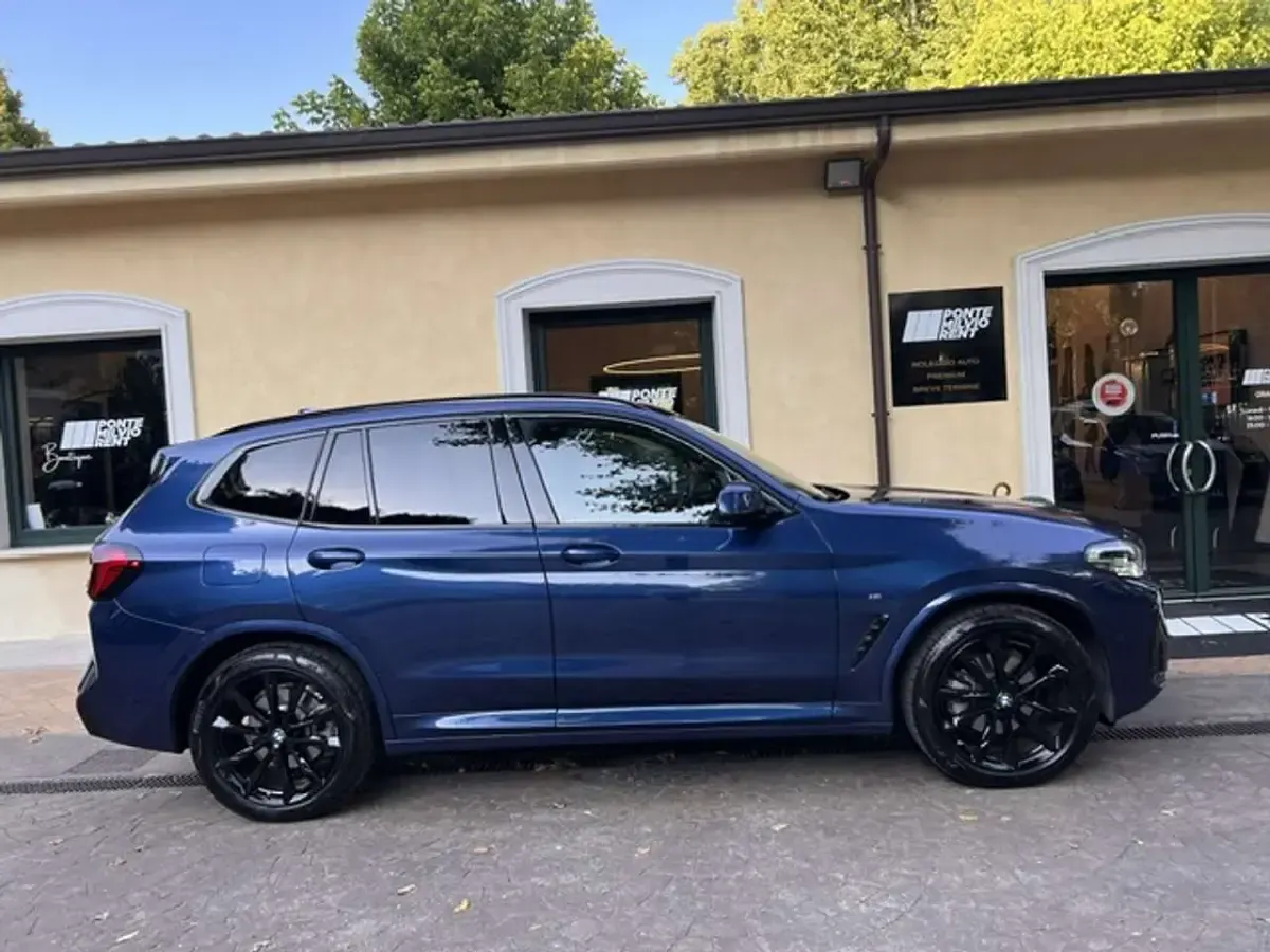 Usata BMW X3 M Sport 190 CV (139 kW) 2022 Blu/azzurro SUV