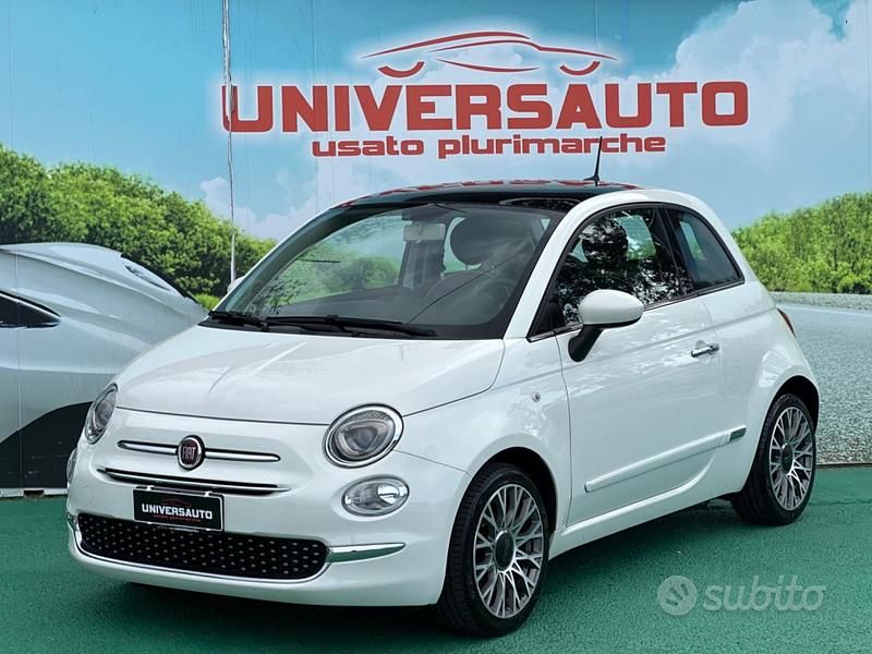 Bianco Usata 2019 Fiat 500 Lounge Due volumi | 10.500 € (Buon prezzo) - Immagine 1/4