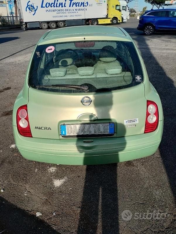 Usata Nissan Micra 2006 Verde Utilitaria
