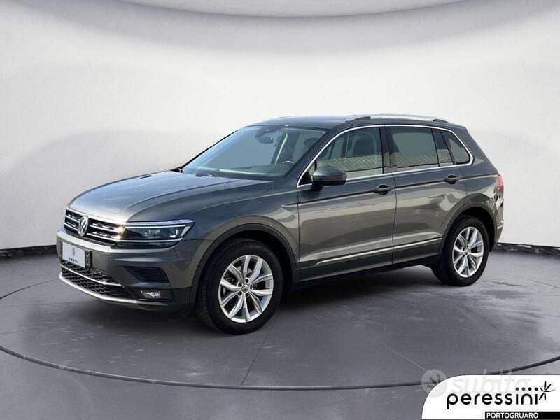 Usata VW Tiguan Advance 150 CV (110 kW) 2019 Grigio SUV