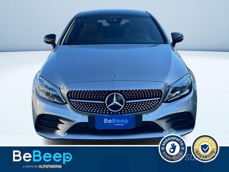 Usata Mercedes C220 Premium Plus 194 CV (142 kW) 2018 Beige Coupé