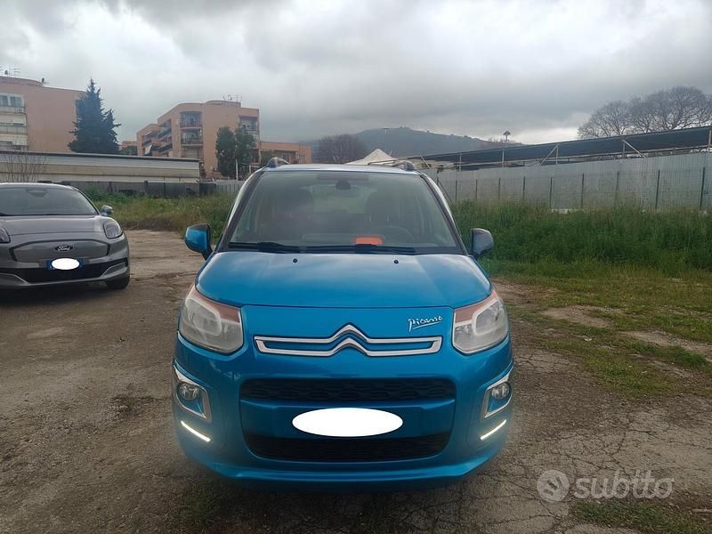 Usata Citroën C3 Picasso Exclusive 92 CV (67 kW) 2014 Blu Monovolume