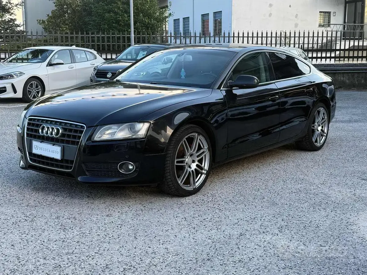 Usata Audi A5 Advanced 163 CV (119 kW) 2010 Nero Coupé