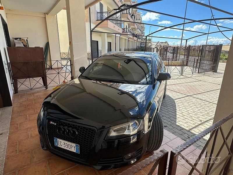 Usata Audi A3 140 CV (102 kW) 2009 Nero Utilitaria