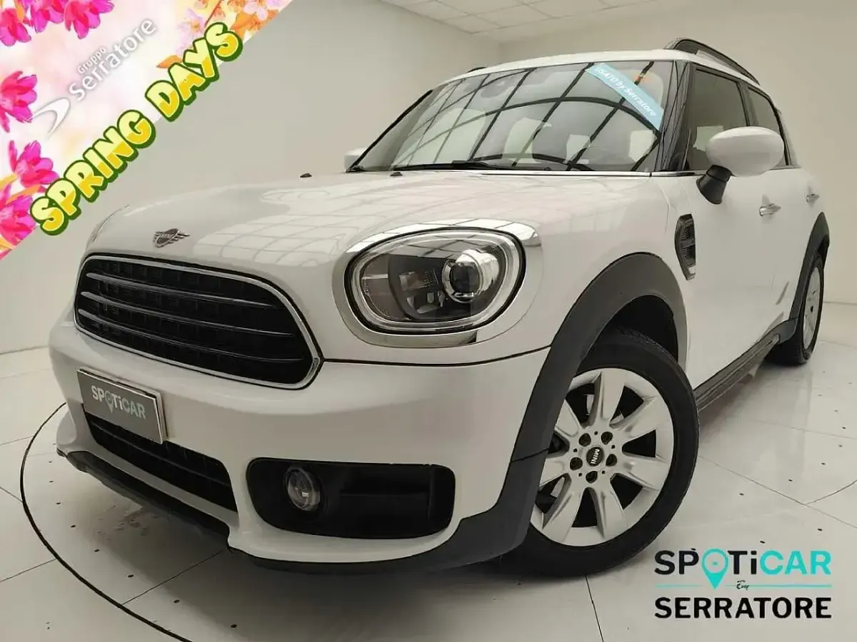 Begagnad Mini One D 116 HK (85 kW) 2020 Vit Halvkombi