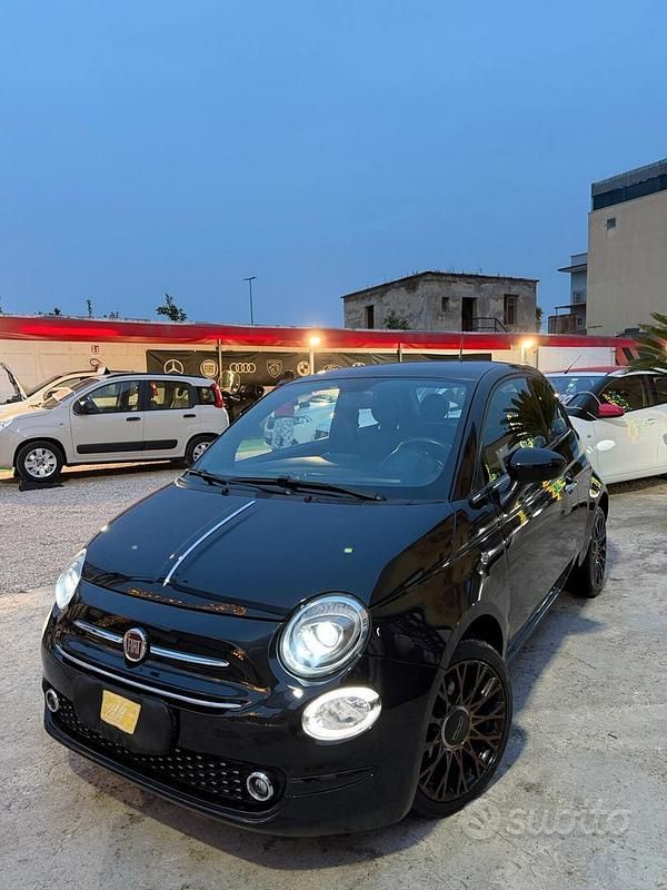 Usata Fiat 500 69 CV (50 kW) 2019 Nero Berlina