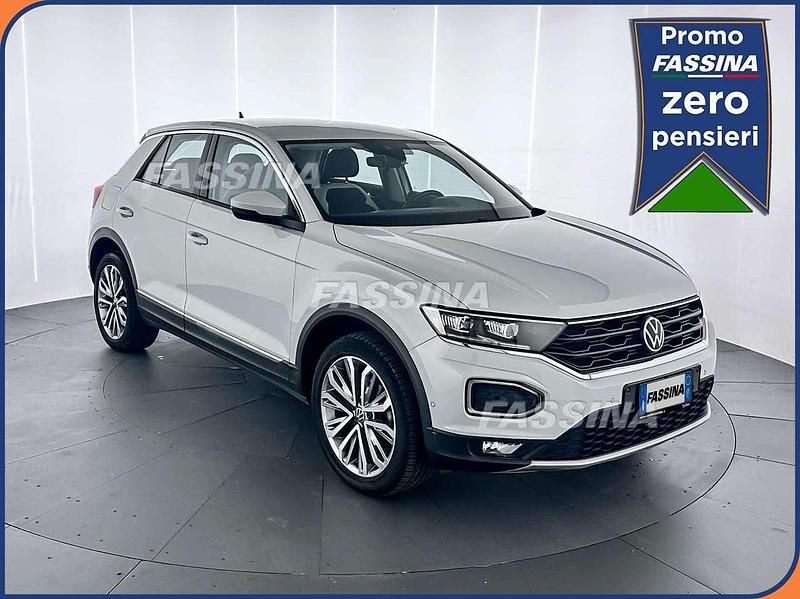 Usata VW T-Roc Advance 150 CV (110 kW) 2020 Grigio SUV